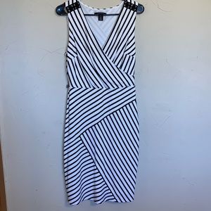 WHBM Striped Dress Size 8